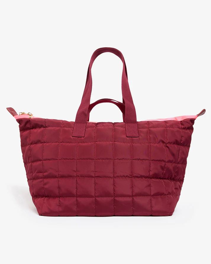 ELMS + KING Spencer Carry All - Burgundy HANDBAG - Zabecca Living