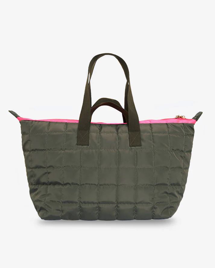 ELMS + KING Spencer Carry All - Khaki HANDBAG - Zabecca Living