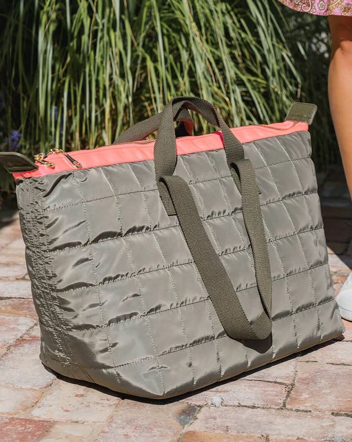 ELMS + KING Spencer Carry All - Khaki HANDBAG - Zabecca Living