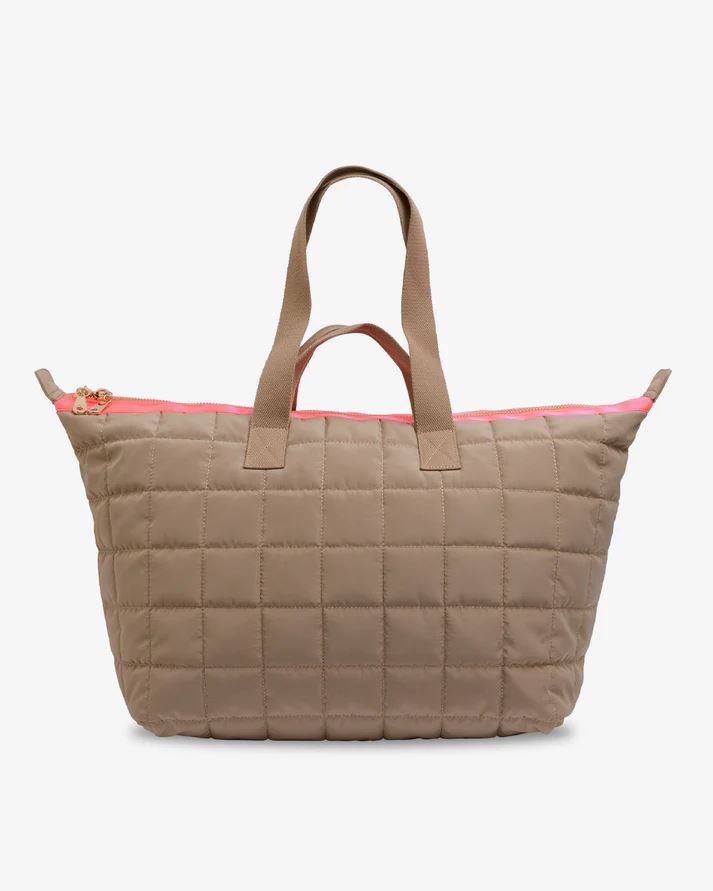 ELMS + KING Spencer Carry All - Taupe HANDBAG - Zabecca Living