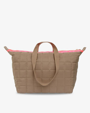 ELMS + KING Spencer Carry All - Taupe HANDBAG - Zabecca Living
