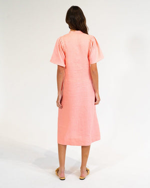 ELMS + KING Ticino Dress - Coral Dress - Zabecca Living
