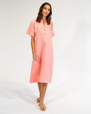ELMS + KING Ticino Dress - Coral Dress - Zabecca Living