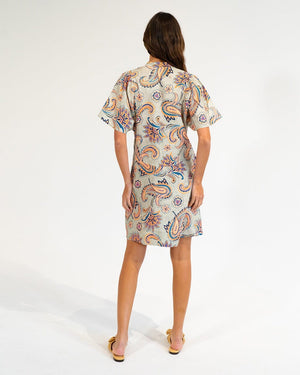 ELMS + KING Ticino Mini Dress - Paisley Dress - Zabecca Living