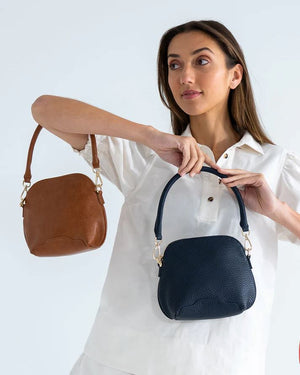 ELMS + KING Vigo Crossbody - French Navy HANDBAG - Zabecca Living