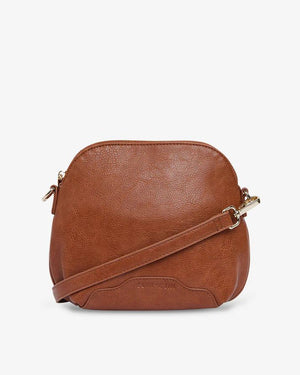 ELMS + KING Vigo Crossbody - Tan Pebble HANDBAG - Zabecca Living