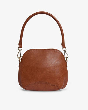 ELMS + KING Vigo Crossbody - Tan Pebble HANDBAG - Zabecca Living