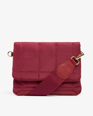 ELMS + KING Windsor Crossbody - Burgundy HANDBAG - Zabecca Living