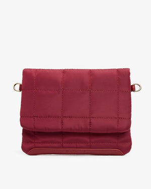 ELMS + KING Windsor Crossbody - Burgundy HANDBAG - Zabecca Living