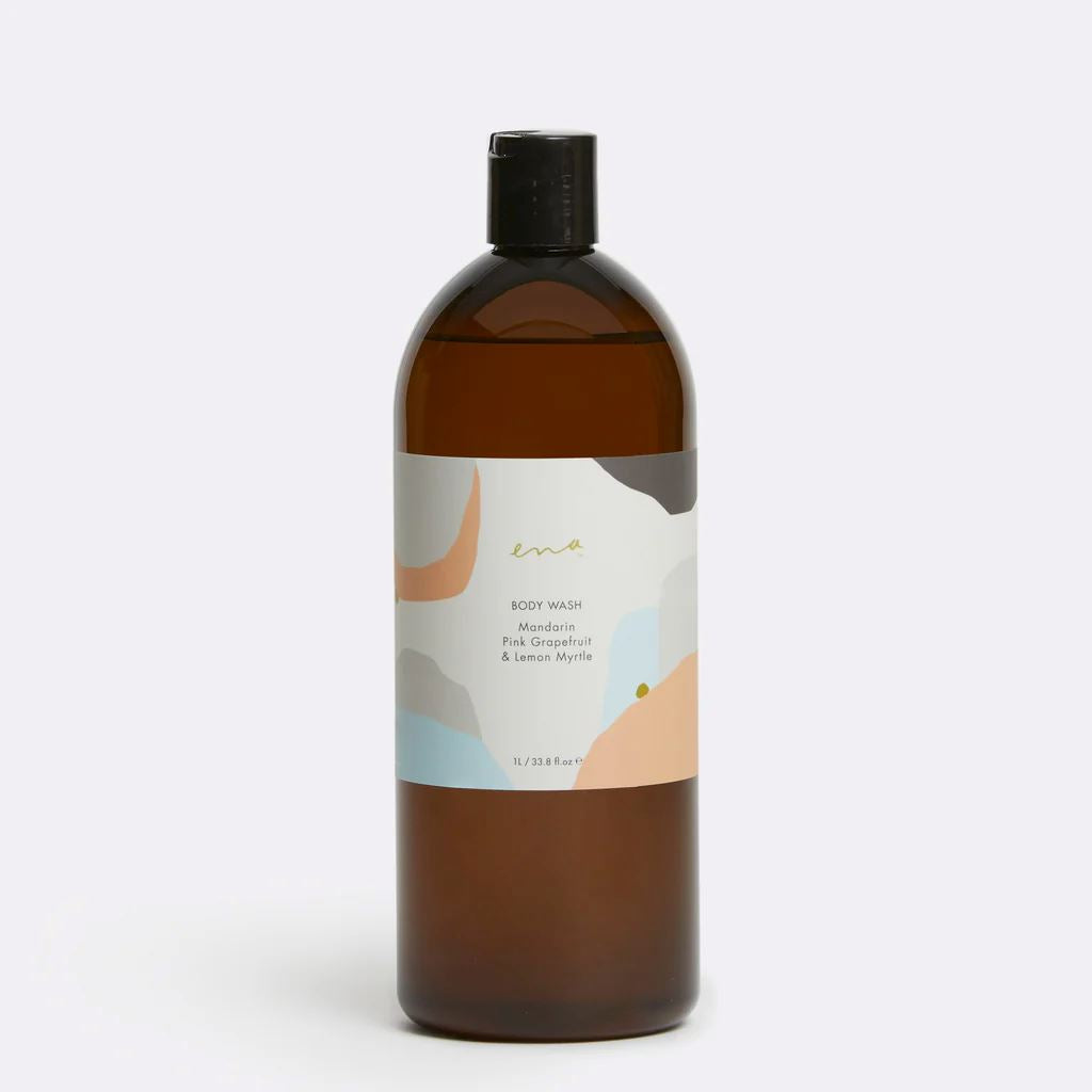 ENA Body Wash 1L Refill - Mandarin, Pink Grapefruit & Lemon Myrtle HAND AND BODY WASH - Zabecca Living