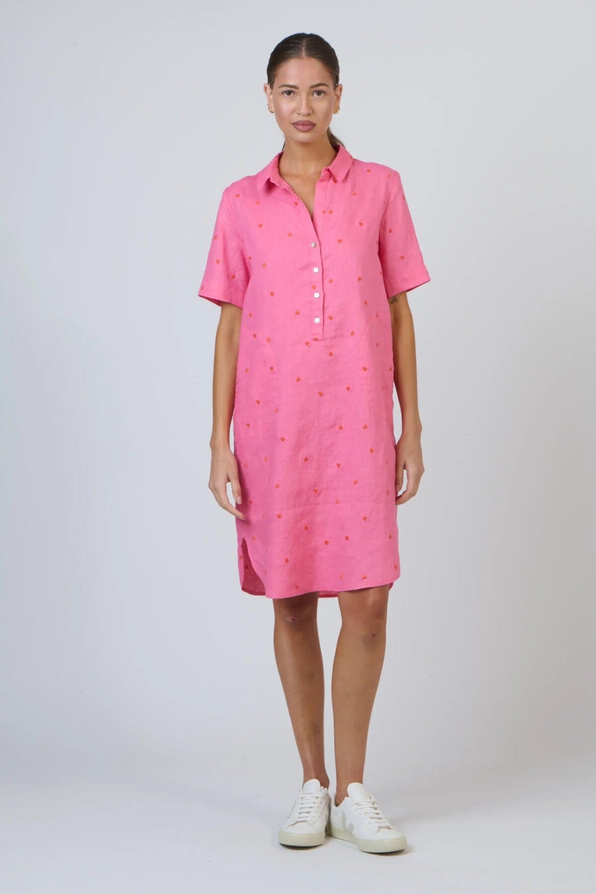 ENVELOPPE Shirt Dress - Amour Shirts & Blouses - Zabecca Living