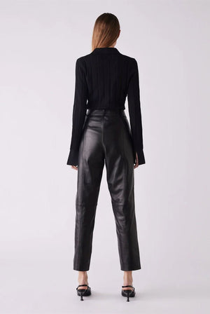 ESMAEE Avenue Button Sweater - Black Jumpers + Knitwear - Zabecca Living