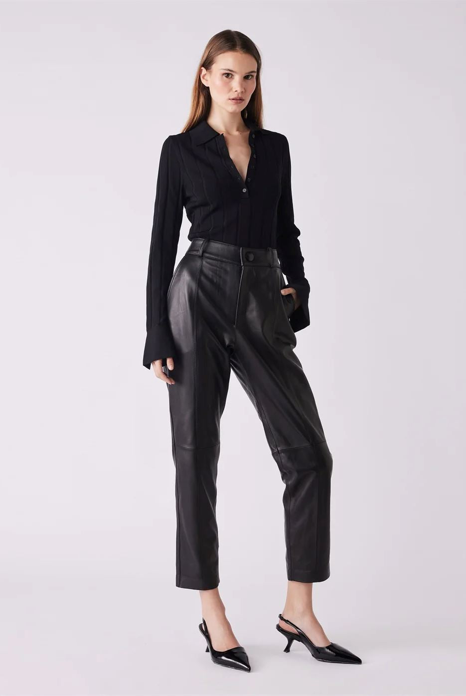 ESMAEE Avenue Button Sweater - Black Jumpers + Knitwear - Zabecca Living