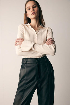 ESMAEE Avenue Button Sweater - Cream Jumpers + Knitwear - Zabecca Living