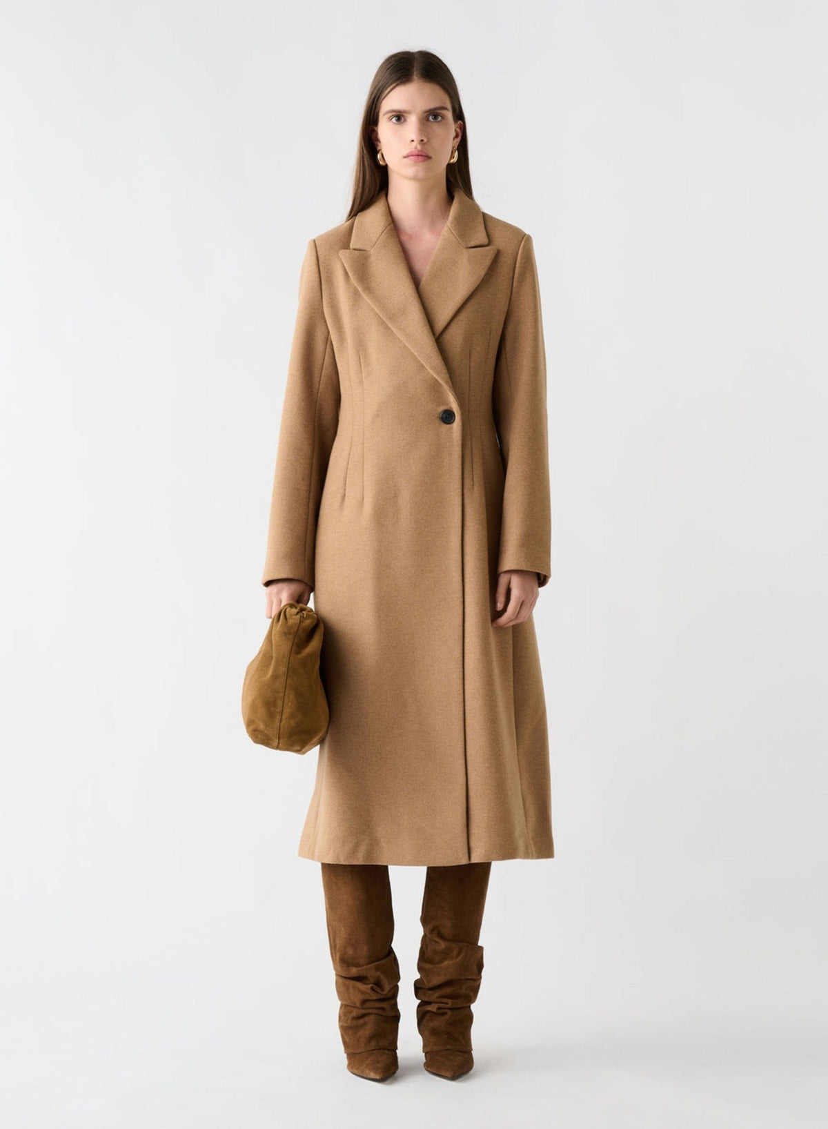 ESMAEE Eternal Coat - Camel Coat - Zabecca Living