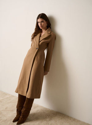 ESMAEE Eternal Coat - Camel Coat - Zabecca Living