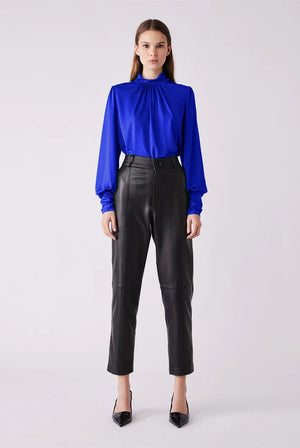 ESMAEE Flute Top - Cobalt Shirts & Blouses - Zabecca Living
