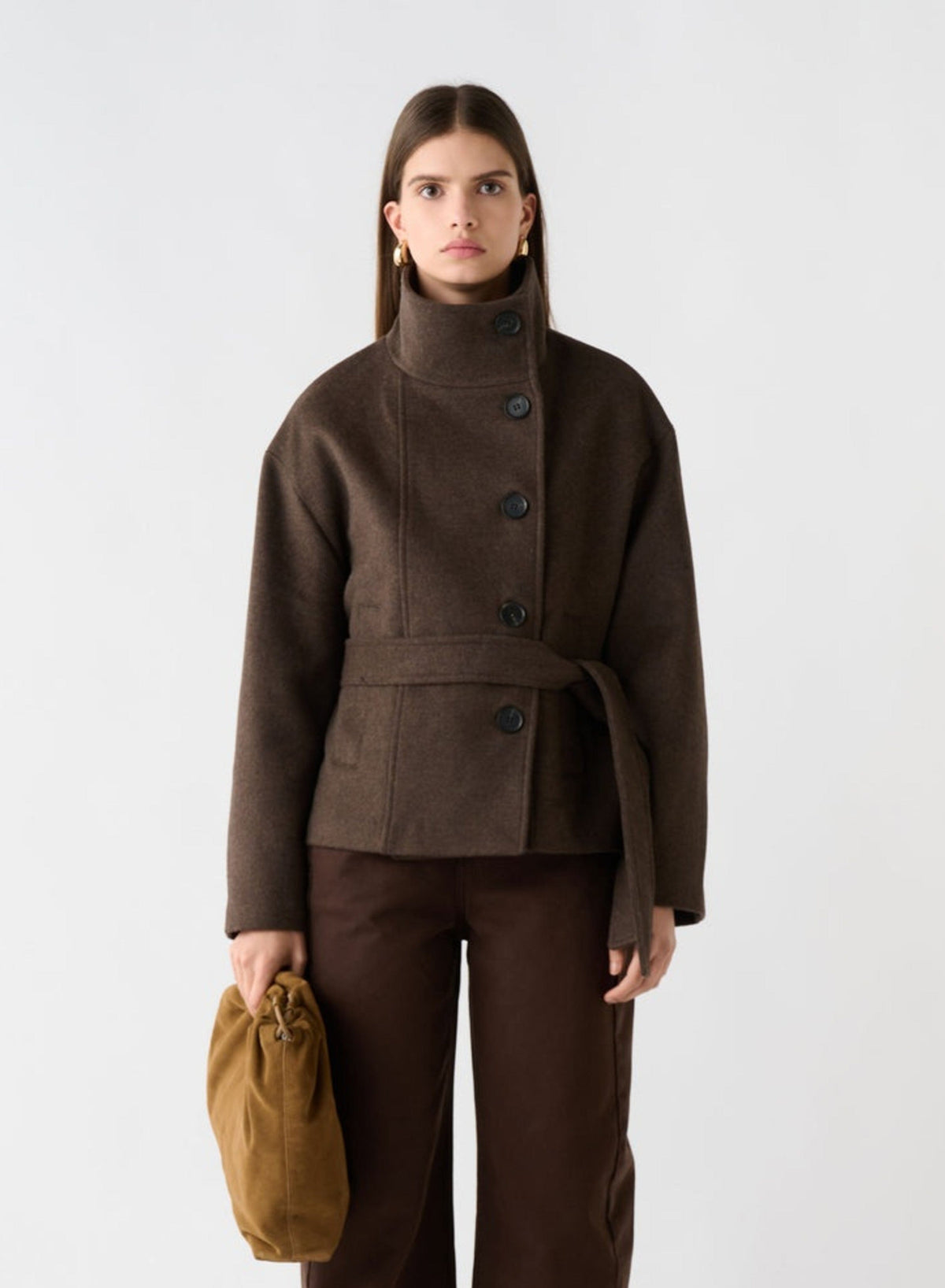 ESMAEE Incline Jacket - Chocolate Jackets - Zabecca Living