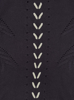 ESMAEE Jody Cable Knit - Indigo Jumpers + Knitwear - Zabecca Living