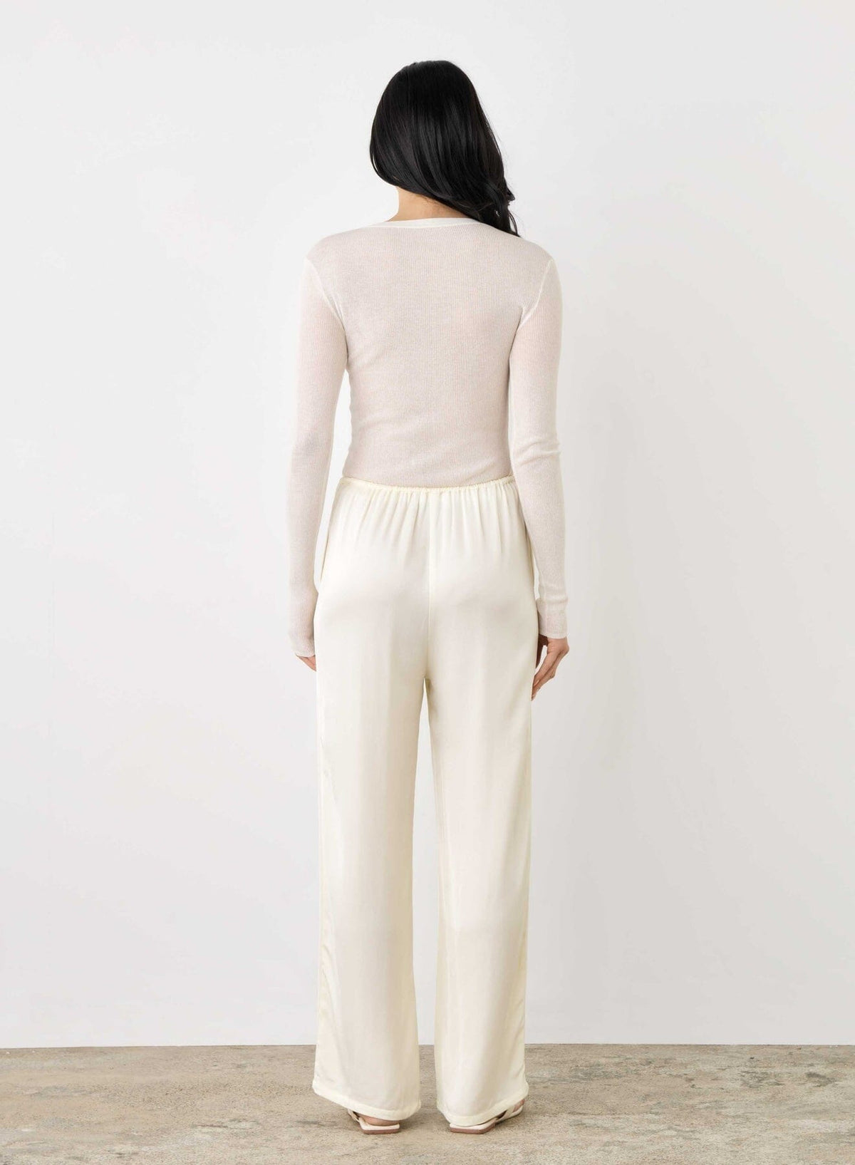 ESMAEE Mercer Pant - Ivory PANTS - Zabecca Living