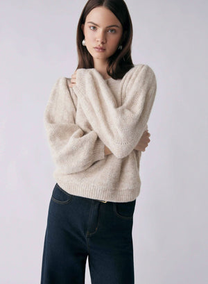 ESMAEE Meridian Sweater - Nude Jumpers + Knitwear - Zabecca Living