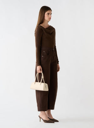 ESMAEE Pinnacle Knit Top - Chocolate Jumpers + Knitwear - Zabecca Living
