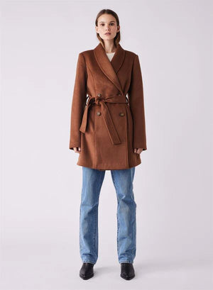 ESMAEE Preston Coat - Chestnut Coat - Zabecca Living
