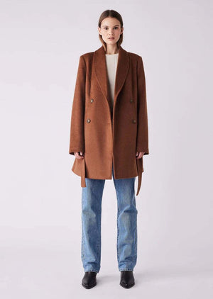 ESMAEE Preston Coat - Chestnut Coat - Zabecca Living