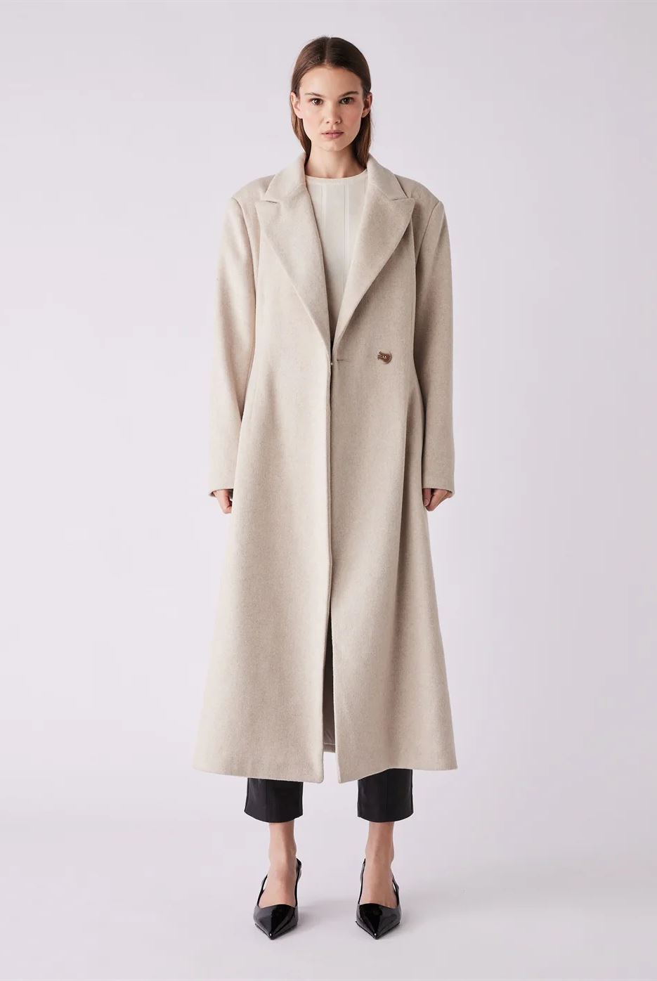 ESMAEE Rhythm Coat - Oatmeal Coat - Zabecca Living