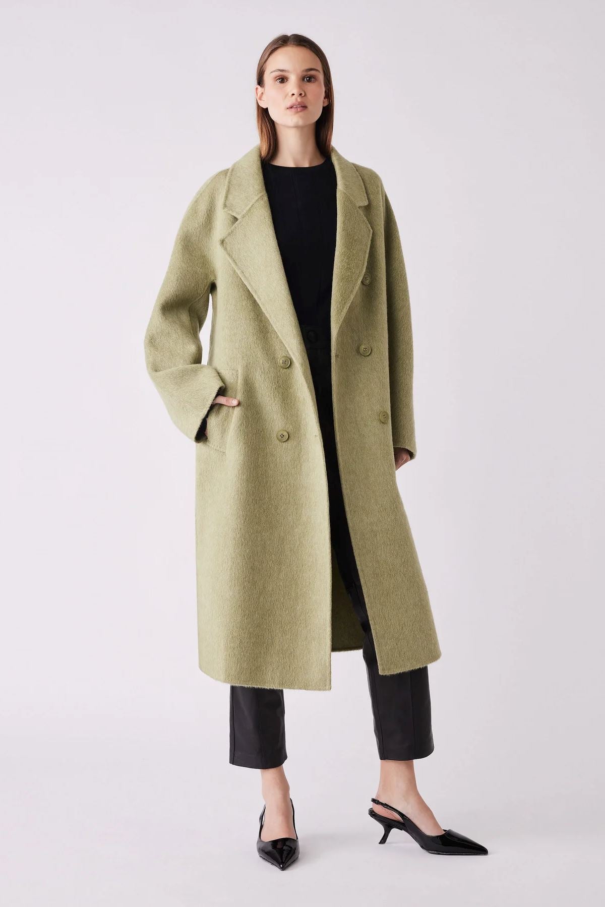 ESMAEE Stream Coat - Pistachio Coat - Zabecca Living