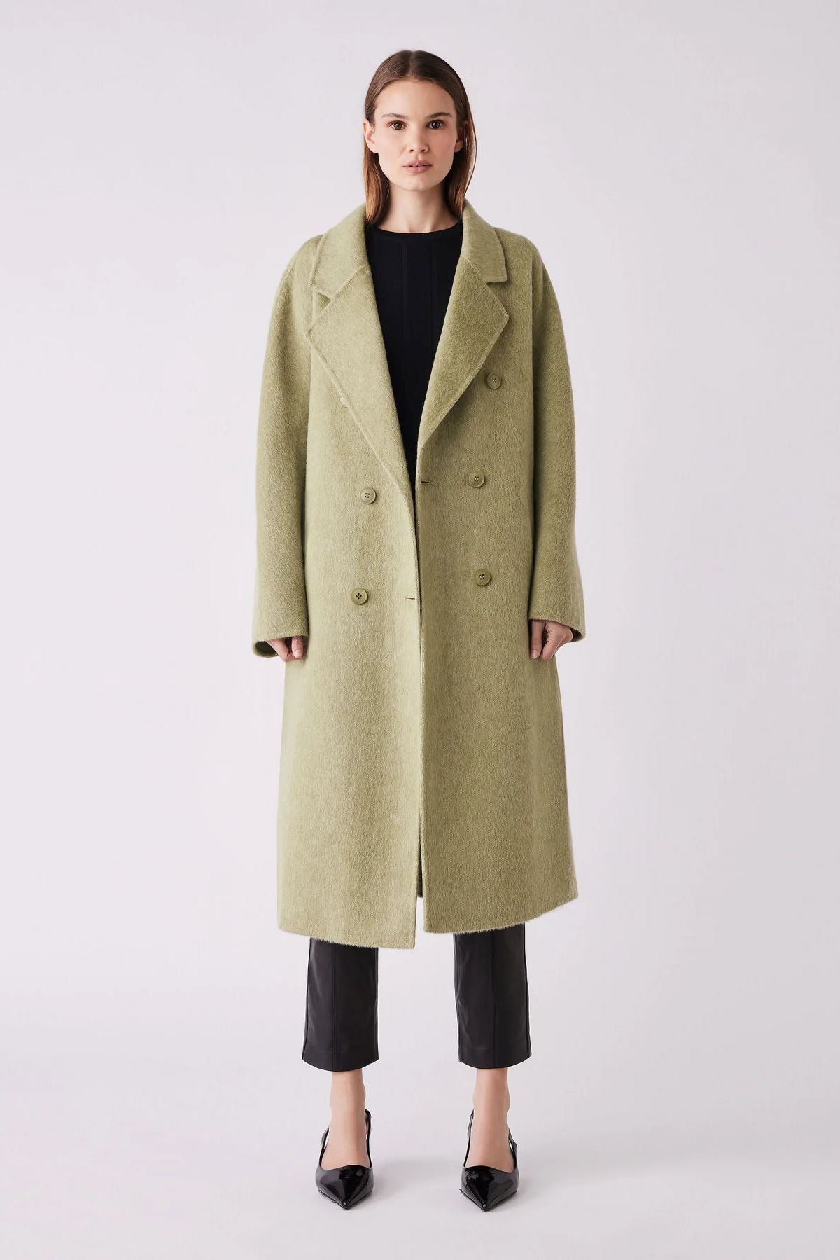 ESMAEE Stream Coat - Pistachio Coat - Zabecca Living