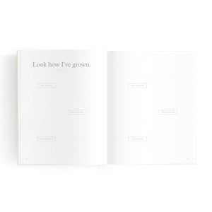 FOX & FALLOW Mini Baby Book - Oatmeal BABY (0-12 Mths) - Zabecca Living