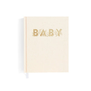 FOX & FALLOW Mini Baby Book - Oatmeal BABY (0-12 Mths) - Zabecca Living