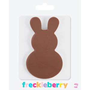 FRECKLEBERRY Chocolate Bunny Plain - Milk Chocolate Chocolate - Zabecca Living
