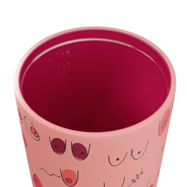 FRESSKO Camino Reusable Cup 12oz - Boobie Peachy COFFEE, TEA & DRINKS - Zabecca Living