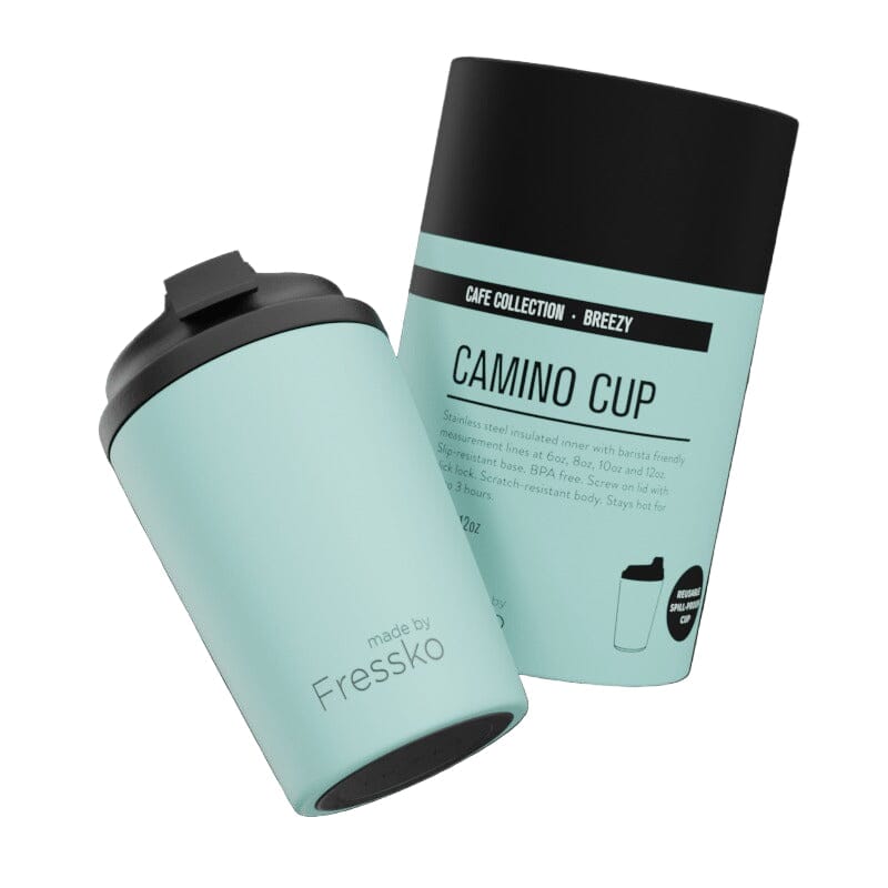 FRESSKO Camino Reusable Cup 12oz - Breezy COFFEE, TEA & DRINKS - Zabecca Living