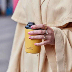 FRESSKO Camino Reusable Cup 12oz - Canary COFFEE, TEA & DRINKS - Zabecca Living