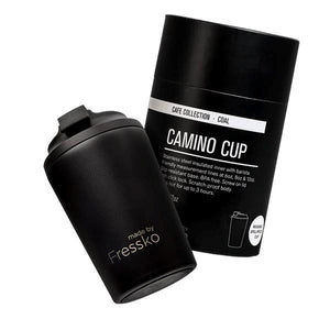 FRESSKO Camino Reusable Cup 12oz - Coal COFFEE, TEA & DRINKS - Zabecca Living