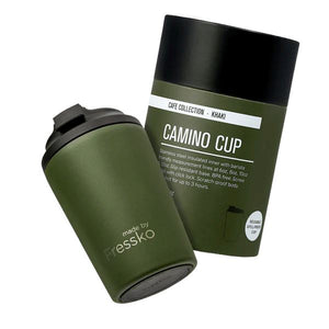 FRESSKO Camino Reusable Cup 12oz - Khaki COFFEE, TEA & DRINKS - Zabecca Living