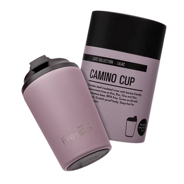 FRESSKO Camino Reusable Cup 12oz - Lilac COFFEE, TEA & DRINKS - Zabecca Living