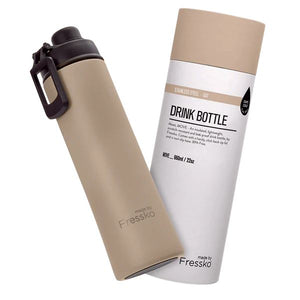 FRESSKO Move Drink Bottle 660ml - Oat COFFEE, TEA & DRINKS - Zabecca Living