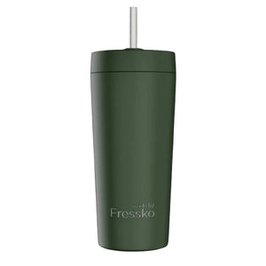 FRESSKO Venti Ceramic Tumbler 600ml - Khaki COFFEE, TEA & DRINKS - Zabecca Living