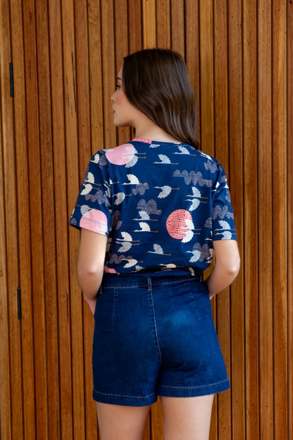 FROCK ME OUT 1000 Cranes Tee Tee - Zabecca Living
