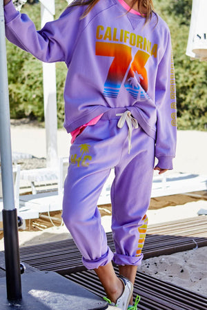 HAMMILL & CO California Track Pant - Lavender PANTS - Zabecca Living
