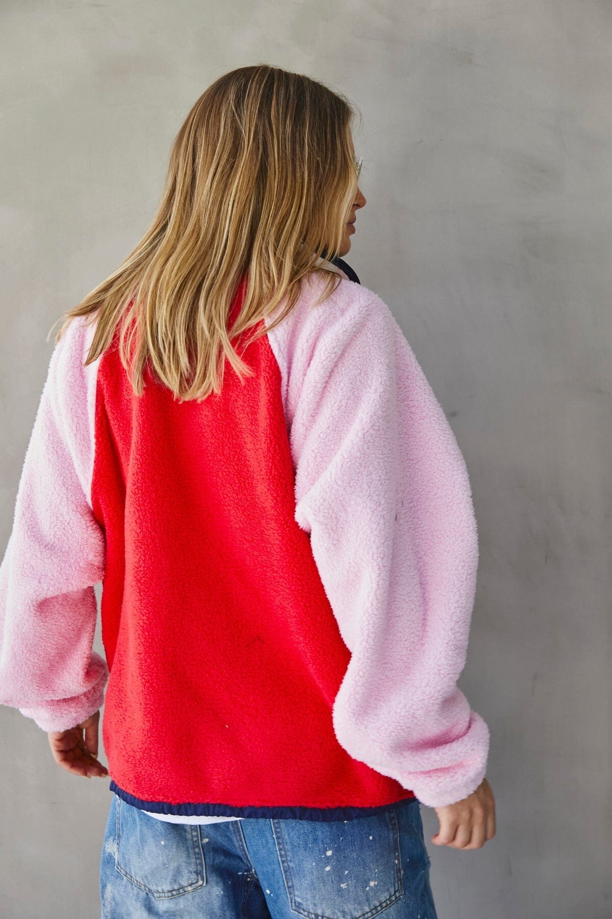 HAMMILL & CO Freestyle Polar Fleece - Red/Pink Jacket - Zabecca Living