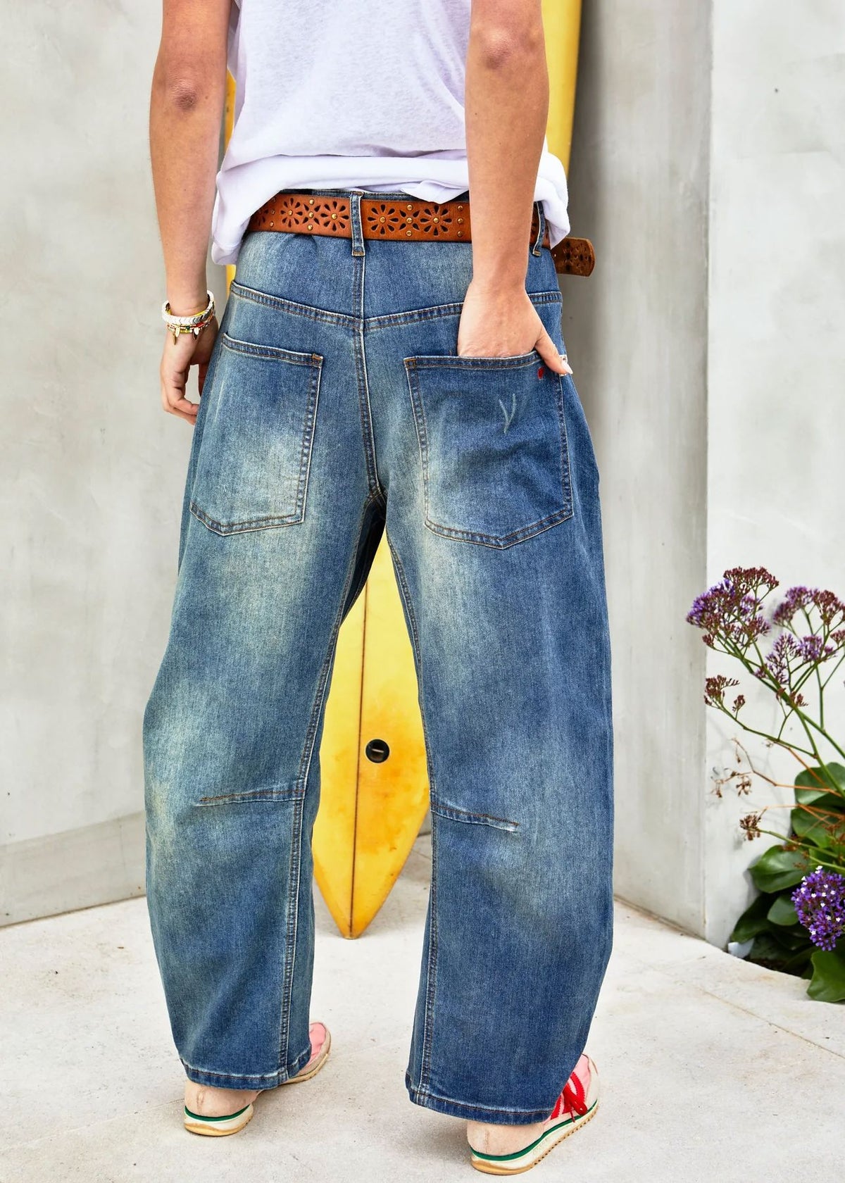 HAMMILL & CO Stretch Carpenter Jean - Denim JEANS - Zabecca Living