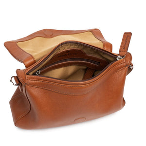 HENK BERG Margaret Crossbody Bag - Vintage Tan HANDBAG - Zabecca Living