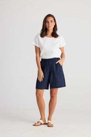 HOLIDAY Captain Shorts - Navy SHORTS - Zabecca Living