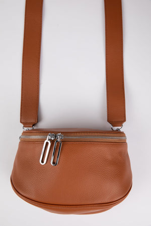HOLIDAY Kensington Pouch Bag - Tan HANDBAG - Zabecca Living