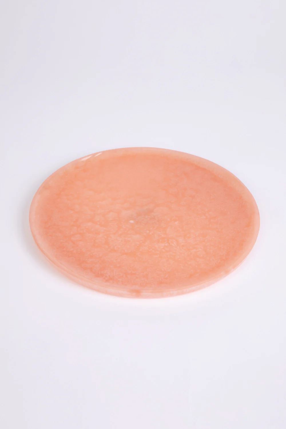 HOLIDAY Resin Plate - Peach Plate - Zabecca Living